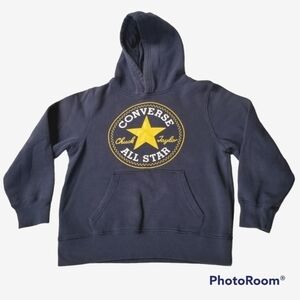 Converse All Star Chuck Taylor sz M Blue Hoodie